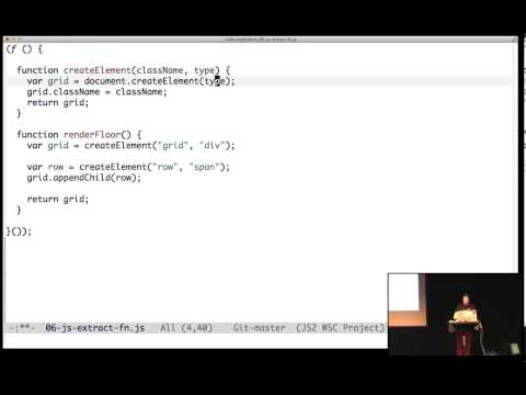 Emacs Rocks at WebRebels! Part 04: more js2-refactor