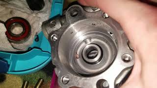2004 Subaru Impreza WRX power steering pump rebuild walkthrough