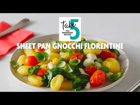 How to Make Sheet Pan Gnocchi Florentine | SavoryOnline