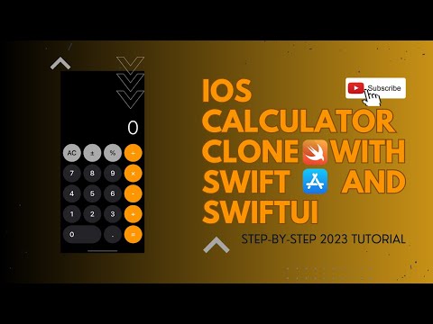 How to Build an iOS Calculator Clone with Swift and SwiftUI: Step-by-Step Tutorial |#iosdevelopment