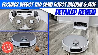 ECOVACS DEEBOT T20 Omni Robot Vacuum & Mop DETAILED REVIEW