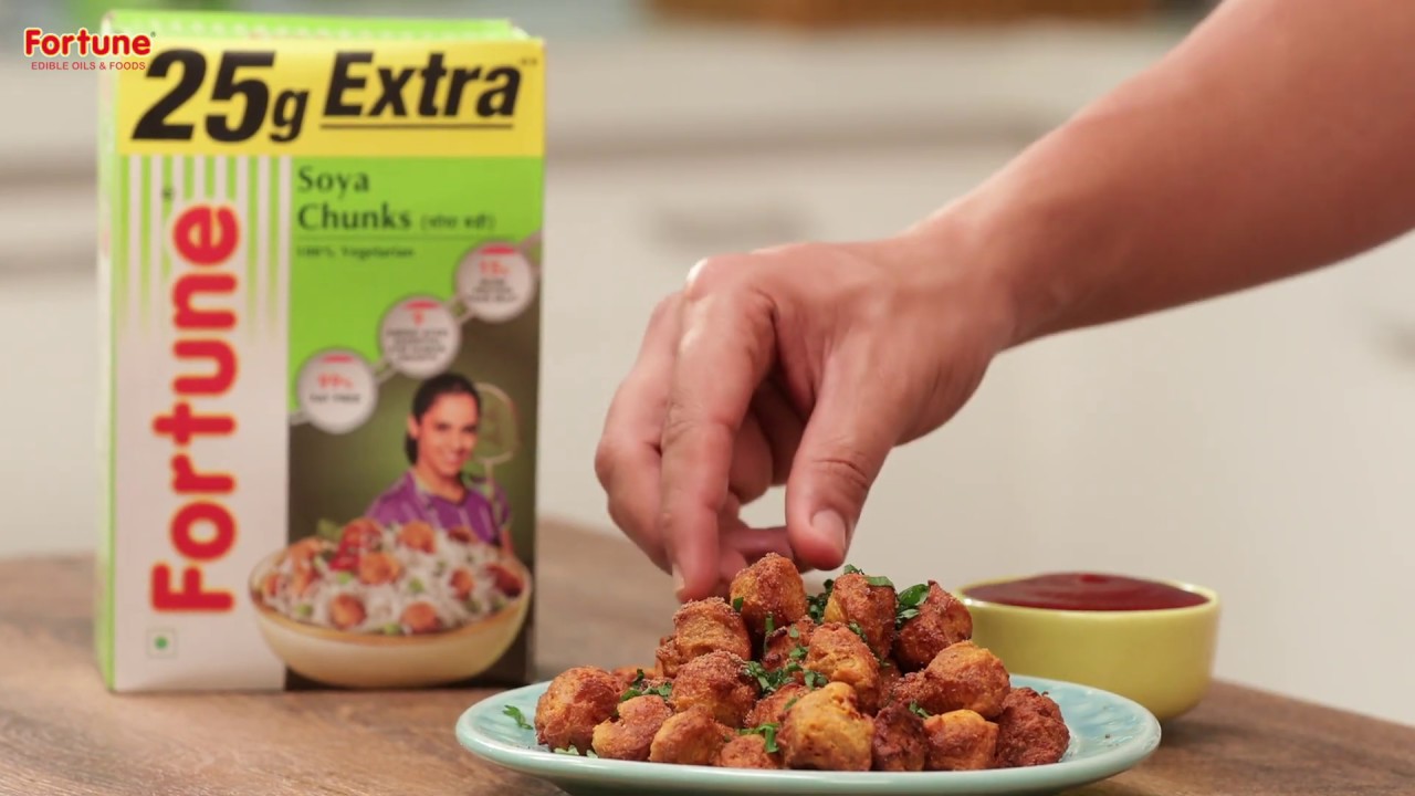 How to make Crispy Masala Soya Nuggets | Fortune Foods