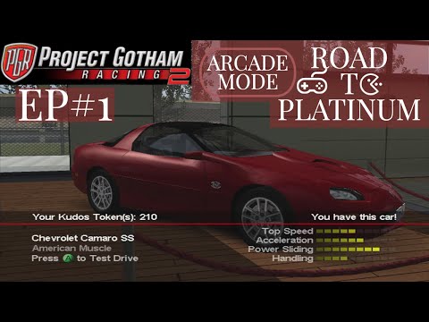 Project Gotham Racing 2 Arcade Mode Platinum Playthrough Ep.1 - Street Races 1-4