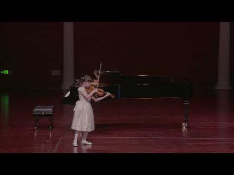 Chloe Chua | Telemann | Fantasia No. 10 | 2017 Zhuhai International Violin Competition