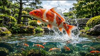 Download lagu Colorful Koi Fish Paradise. mp3