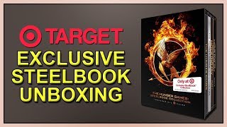 The Hunger Games Target Exclusive Blu-ray SteelBook Collection Unboxing