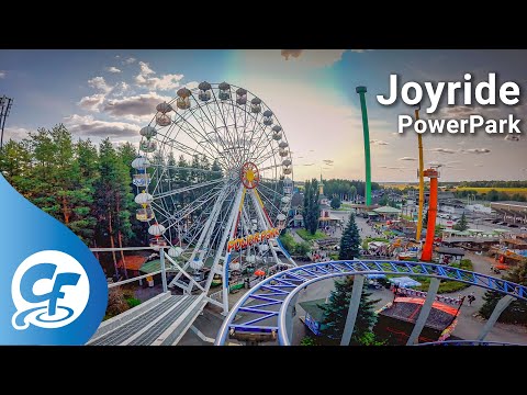 Joyride front seat on-ride 5KPOV 5K @60fps PowerPark PowerLand