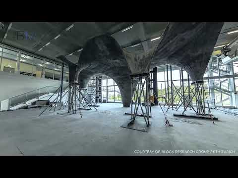 Fabricating an "Ultra-Thin" Concrete Roof | The B1M