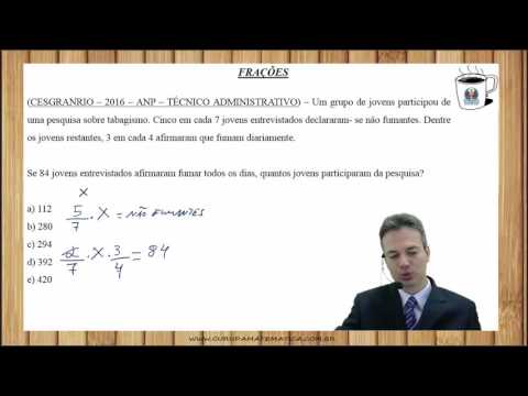 E0241 - CESGRANRIO - FRAÇÕES