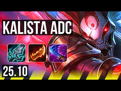 KALISTA & Thresh vs JHIN & Pyke (ADC) | EUNE Challenger | 25.10