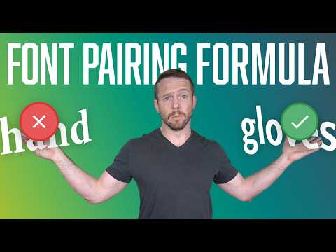 Pairing fonts the EASY way thumbnail