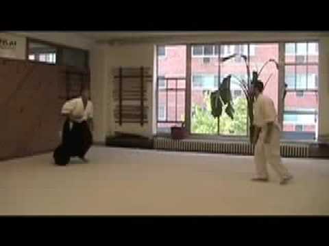 Aikido Ukemi Practice Ushiro Otoshi
