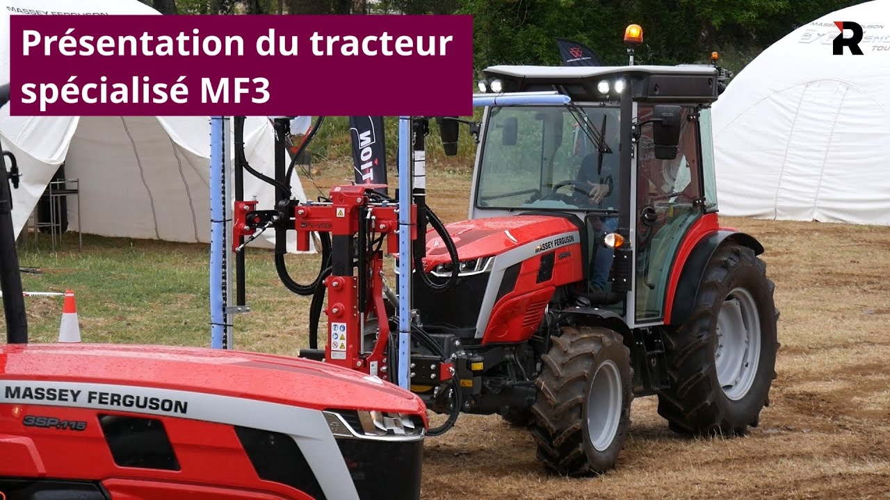 Les MF3, nouvelle gamme de tracteurs spécialisés Massey Ferguson