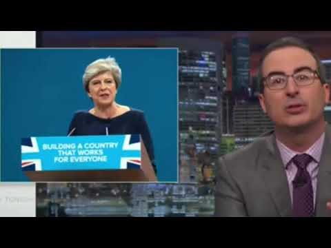 John Oliver on UK Prime minster Theresa May's conference speech