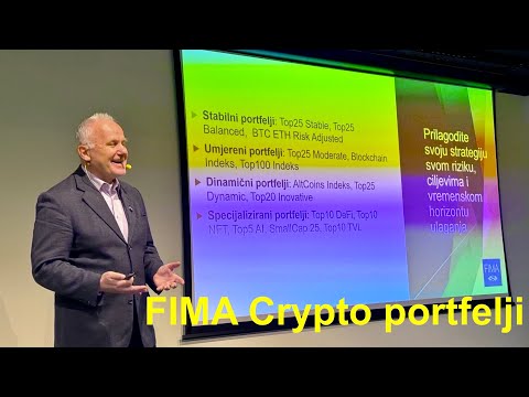 FIMA kripto portfelji za pasivne ulagatelje