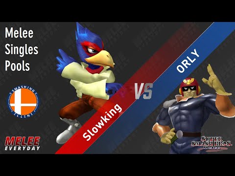 Show Me Your Moves 19 - Slowking (Falco) vs. ORLY (Captain Falcon) - SSBM - Pools Wave A - Best of 3