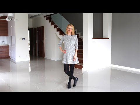 Oglądamy dom bliźniak 150 m2 na sprzedaż - Gruszczyn / Poznań