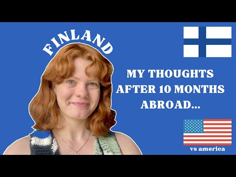 AMERICA VS FINLAND | my first impressions of the US after 10 months abroad🇫🇮