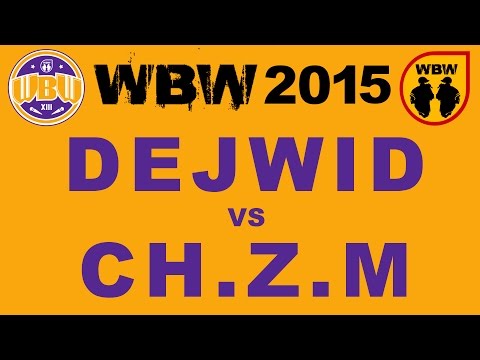 Video thumbnail for Eliminacje 2015: Dejwid vs. CH.Z.M