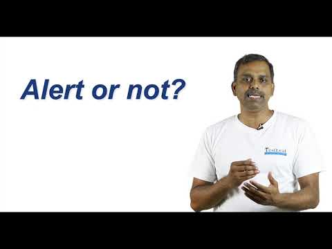 Handle Javascript Alerts Using Selenium Webdriver