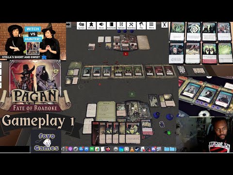 Pagan: Fate of Roanoke - Learning - Gameplay 1 | Witch vs Hunter - YouTube