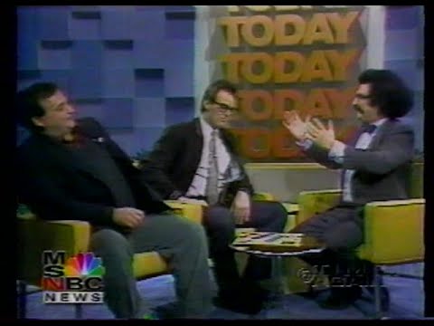 John Belushi & Dan Aykroyd with Gene Shalit (1981) Today show Interview