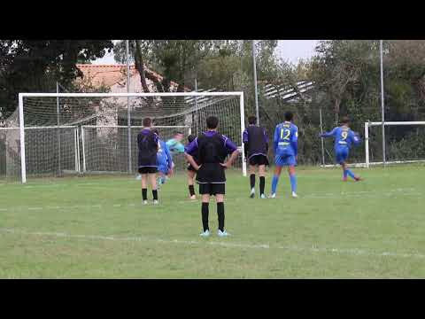 2020.09.27 - U17 : Landemont Laurentais 3-4 Cholet Football Club - le 2ème but de Yuness Baize Gmih