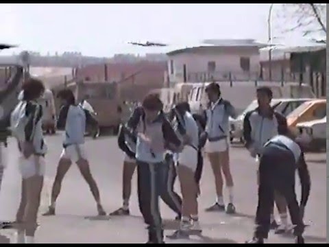 Club Málaga Balonmano / Balonmano Puertosol 1985 Calentamiento