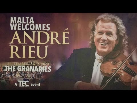 André Rieu live in Malta, Sept. 2023. Please Subscribe. Help me bring more videos to you. Thank you.