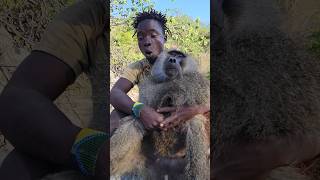 look at the hadzaabe baboon catcher