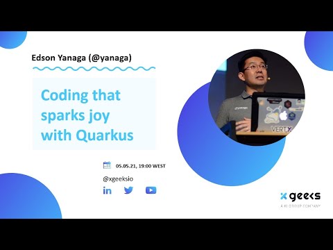 Coding that sparks joy with Quarkus by Edson Yanaga (@yanaga)