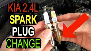 How to Change Spark Plugs on Kia 2.4L Engine – Sportage, Sorento & Optima (2017–2022)