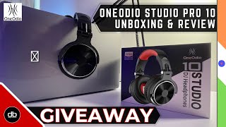 Video thumbnail for OneOdio Pro 10 DJ Headphones UNBOXING & REVIEW + GIVEAWAY | Best Budget Headphones for Anyone by DJ Deep Bhamra (db)