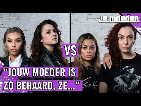 LAURIE & JANE VS MARIE-LOUISE & RICHELLA (HOOLIGIRLS) | JE MOEDER