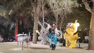 Bubble show at Al suwaidi Park Riyadh Season