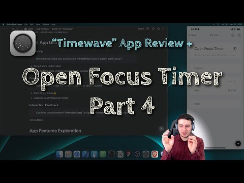 [iOS Dev] "Timewave" App Review + Open Focus Timer, pt. 4 | SwiftUI App Development thumbnail