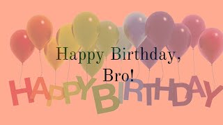 Heart touching birthday wishes for Brother || happy birthday bro #happybirthday #shorts