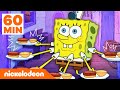سبونج بوب | سبونج بوب يصنع برغر سلطع، لمدة ساعة كاملة | Nickelodeon Arabia