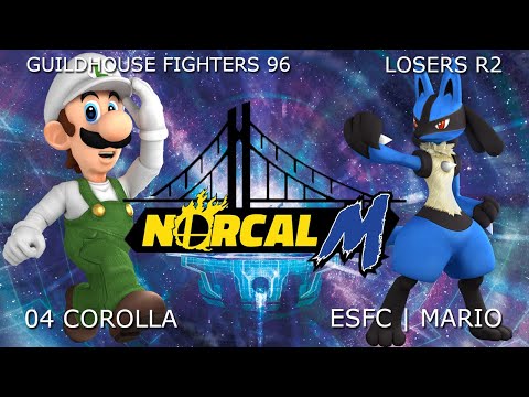 "Guildhouse Fighters 96" - 04 Corolla (Luigi) Vs ESFC | Mario (Lucario) - Losers R2