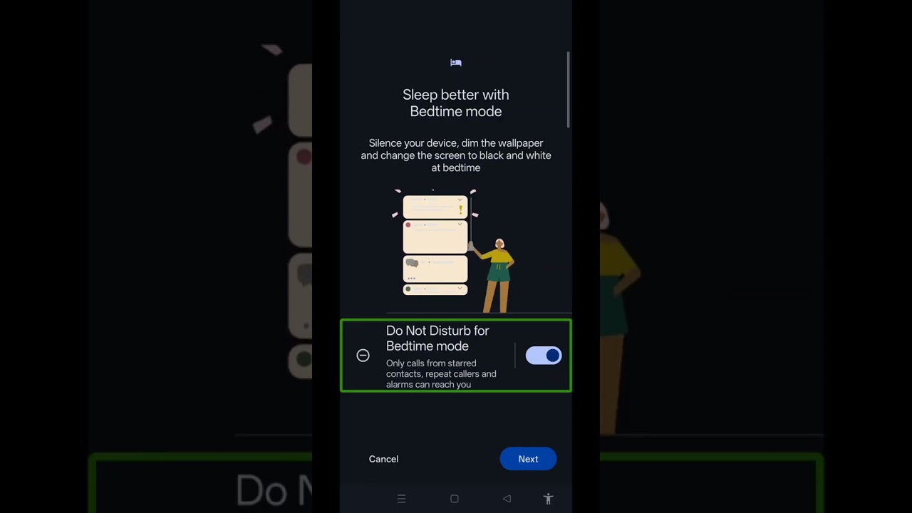 digital wellbeing bedtime mode useful feature of Android for blind enhance smartphone usage  