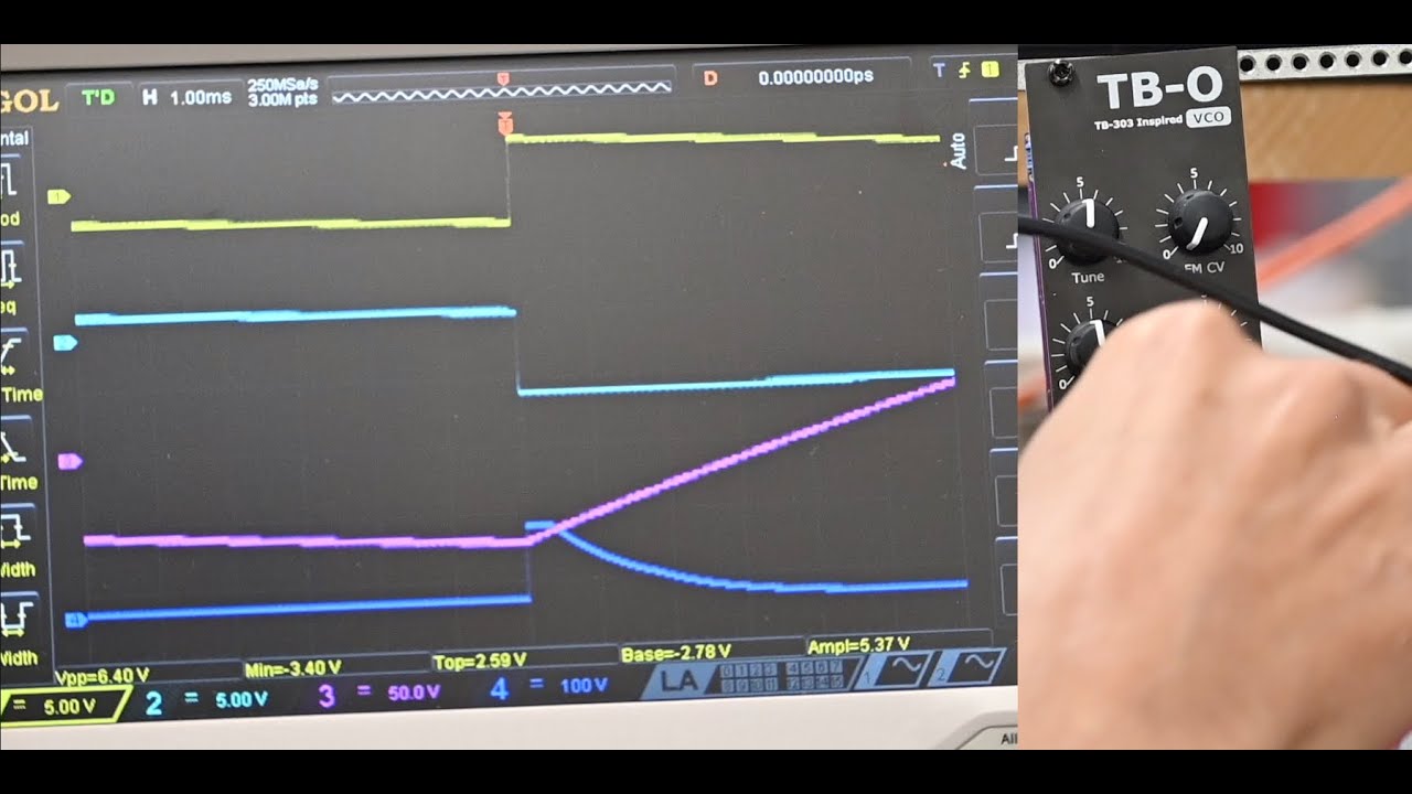 C.K. builds a TB-O VCO (TB-303 inspired) kit from Geosync Synth, eurorack