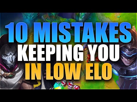 10 Mistakes Keeping You in LOW ELO as ADC