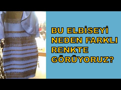 Bu elbiseyi neden farklı renkte görüyoruz? #thedress