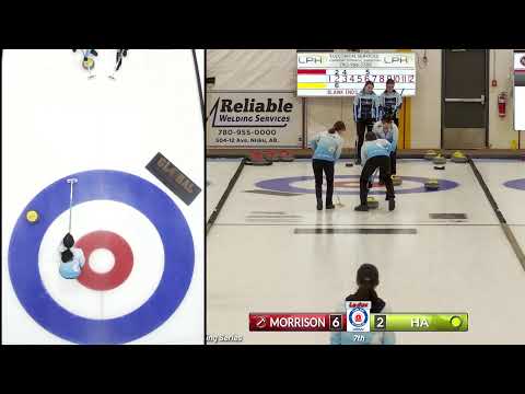 Seungyoun Ha vs. Rebecca Morrison - SEMIS - Curling Stadium Alberta Curling Series #3