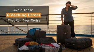 6 Packing Mistakes That Could Spoil Your Cruise