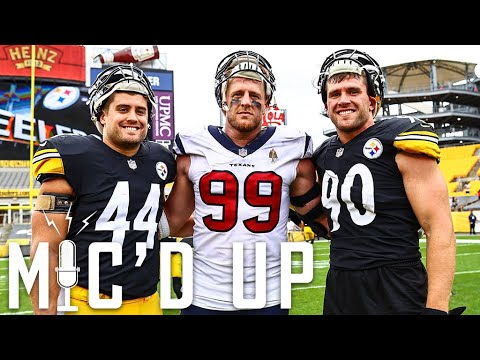 MIC'D UP: J.J. Watt and T.J. Watt Were Mic'd Up for Texans vs. Steelers