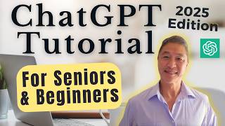 ChatGPT Tutorial 2025 for Seniors and Beginners Learning AI
