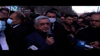 Ես կարող եմ զիջել իշխանություն, բայց չեմ լքի խրամատը, որը պաշտպանում է հայկական պետականությունը։