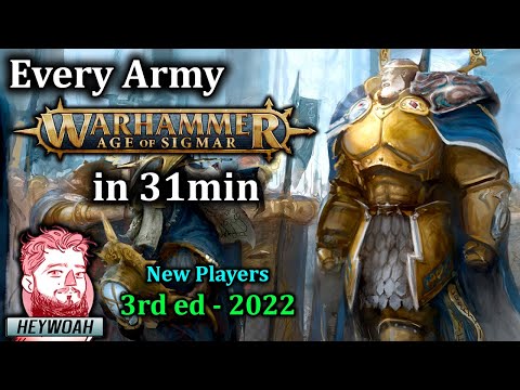 Every Age of Sigmar Army 2022