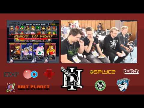 Heir 3 - Armada + Android Vs. Däumling + FrozenLight - Winners Round 3 - Melee Doubles